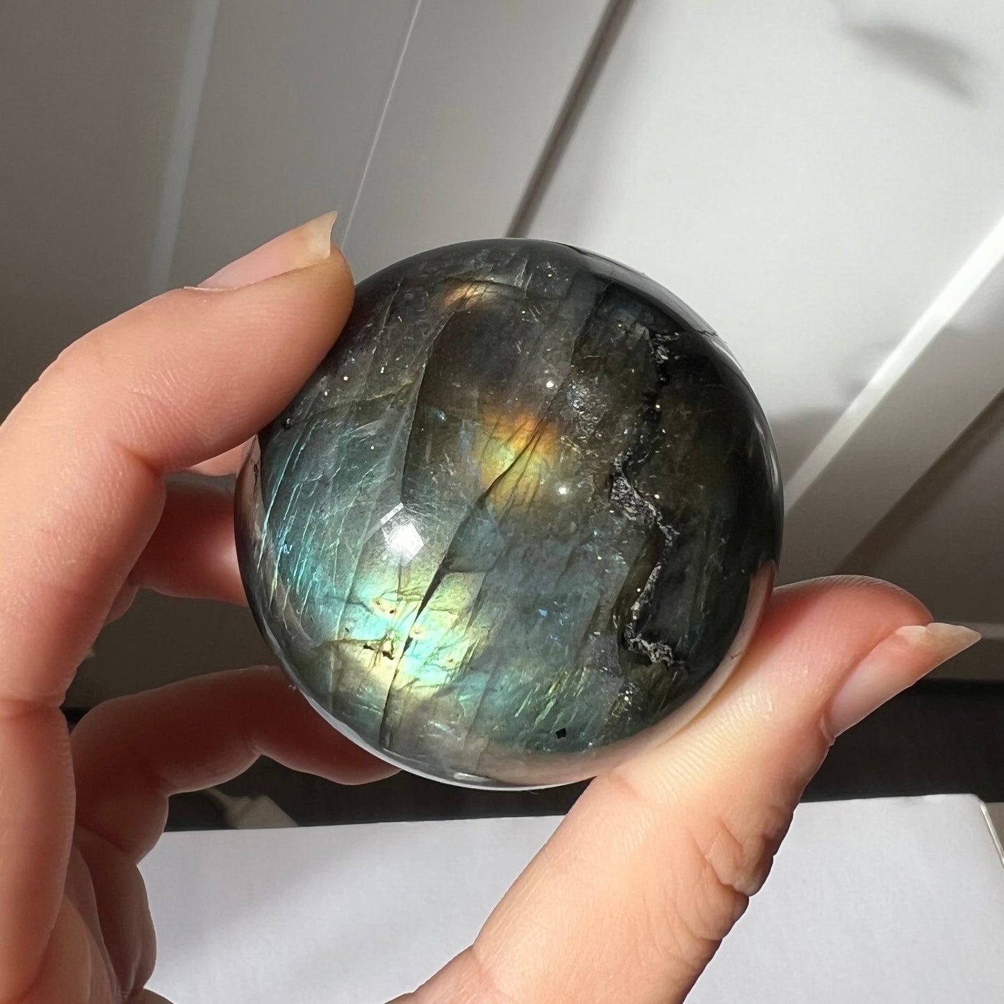 Sphère de Labradorite