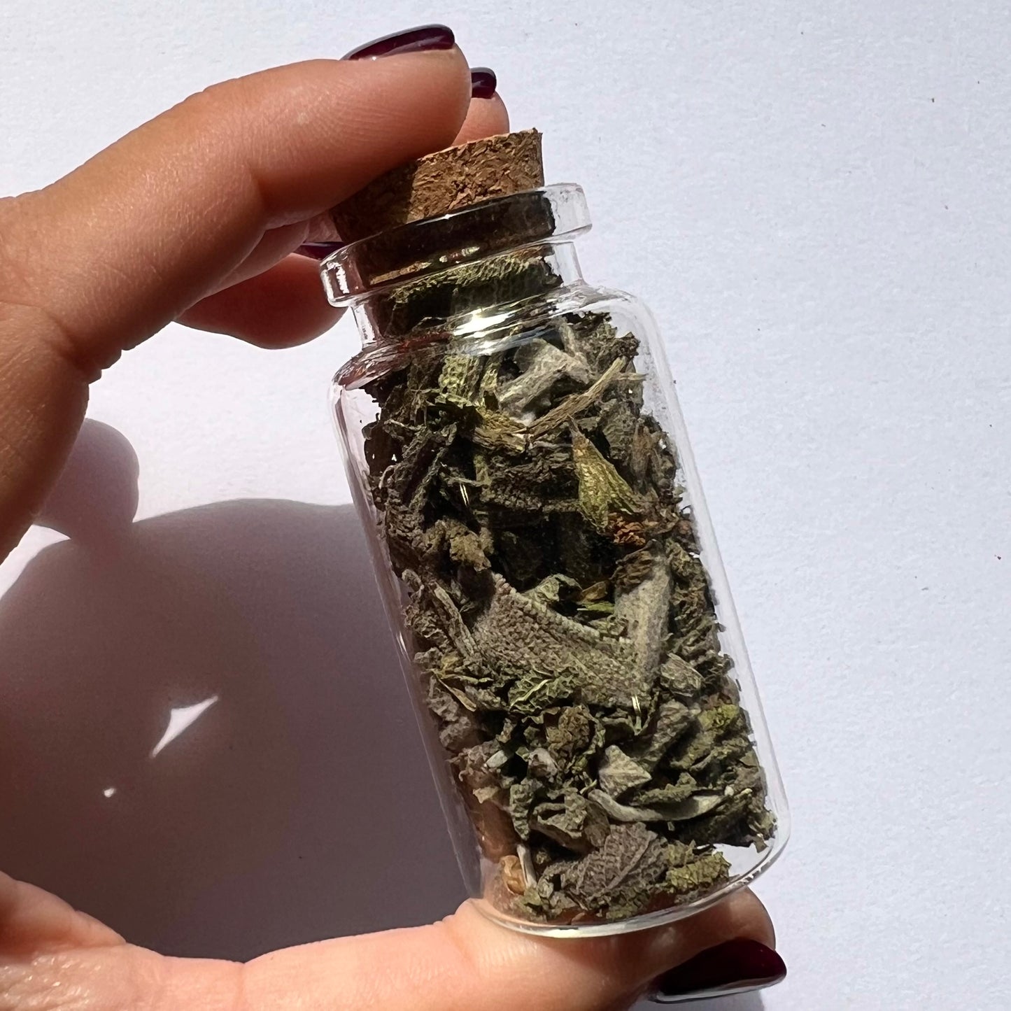 Fiole de Sauge / Herbal Witch Bottle