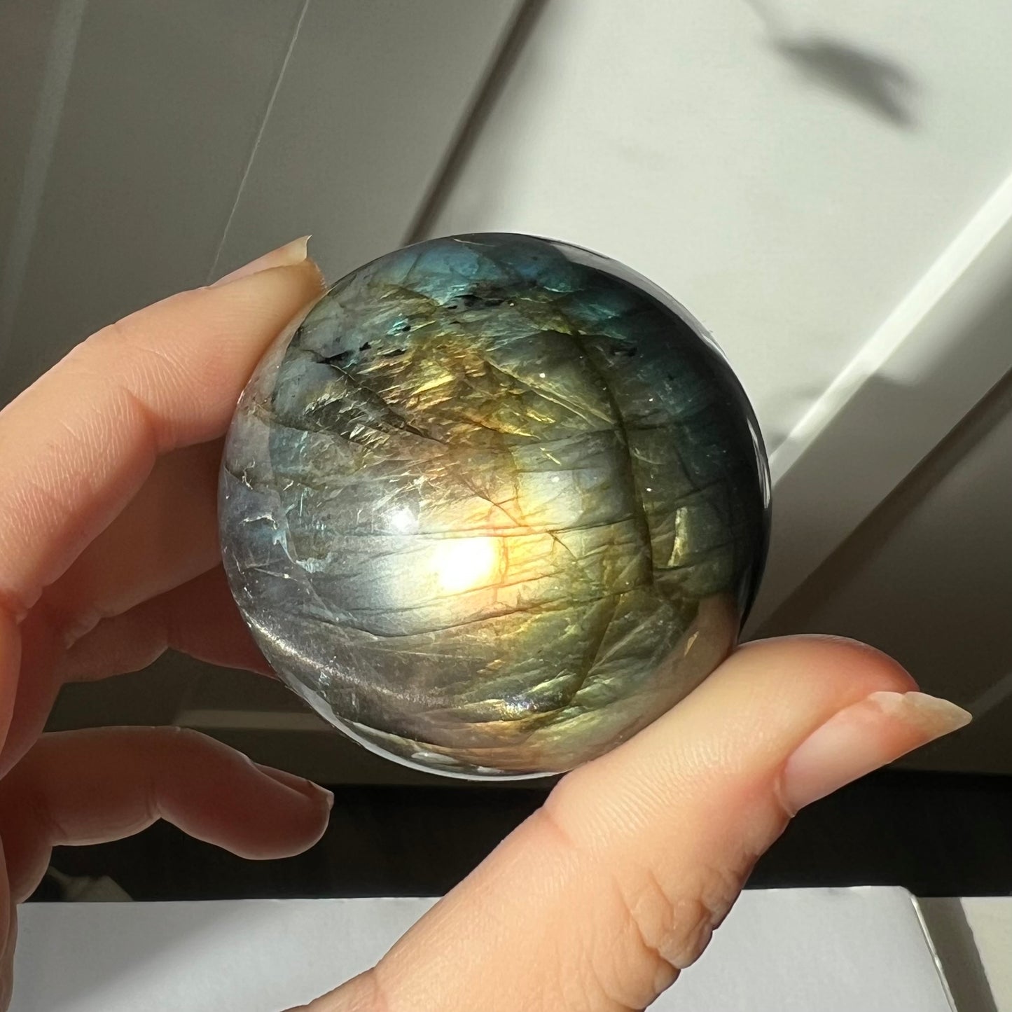 Sphère de Labradorite