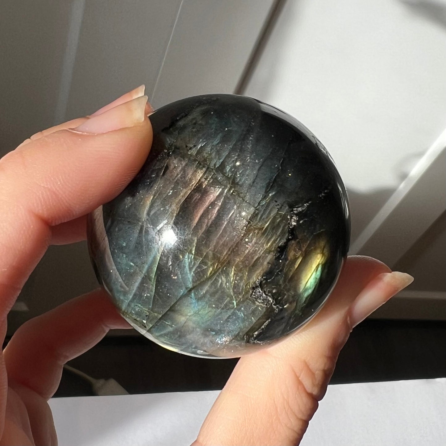 Sphère de Labradorite