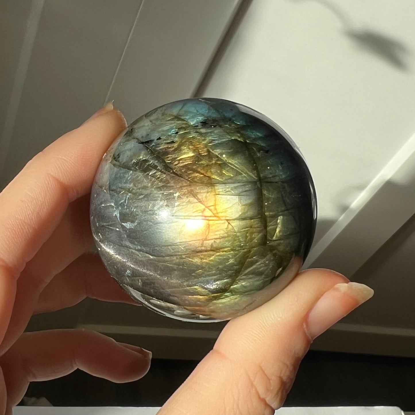 Sphère de Labradorite