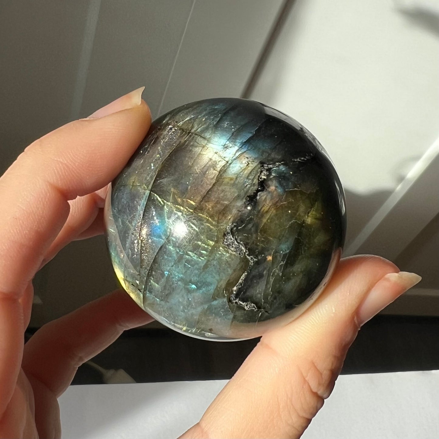 Sphère de Labradorite