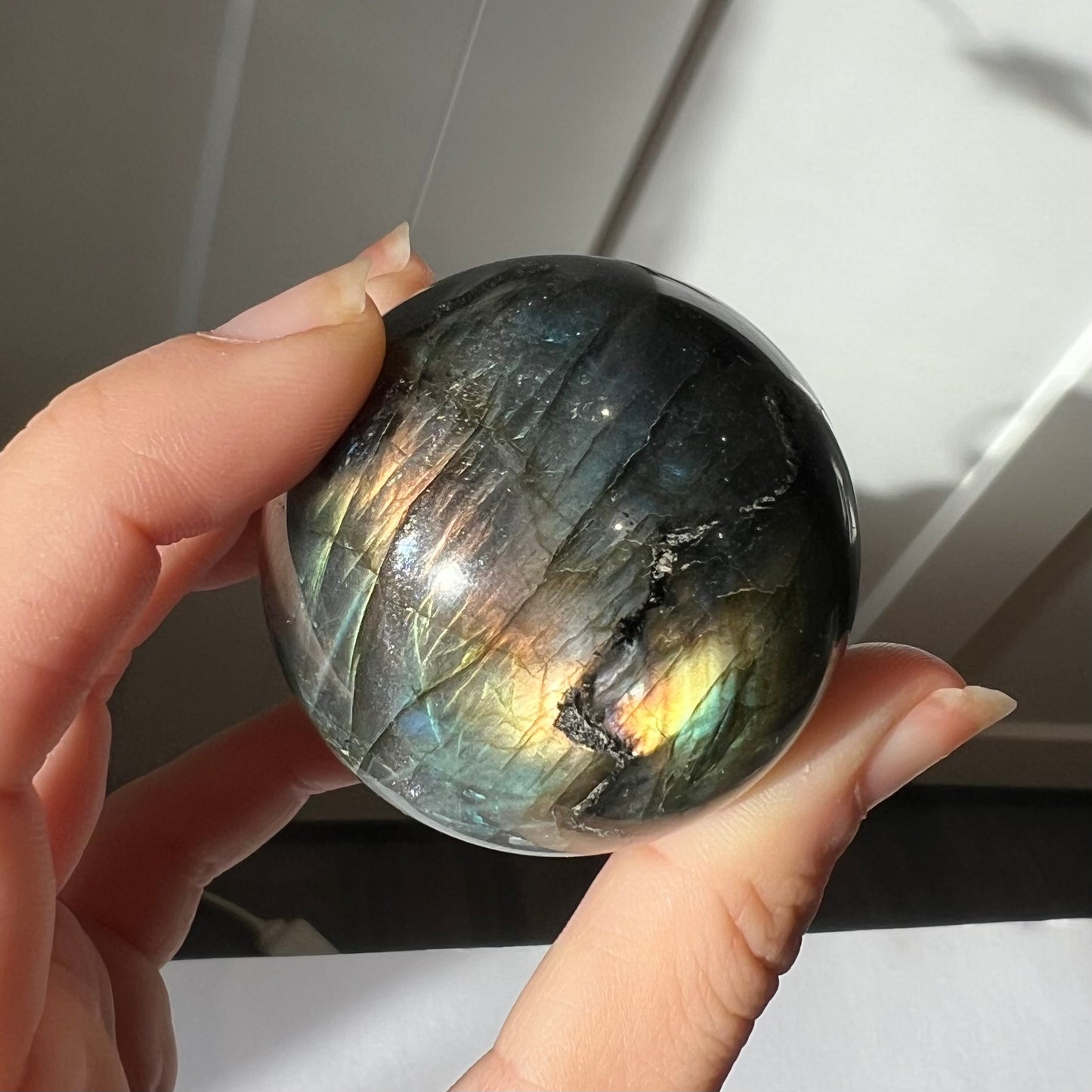 Sphère de Labradorite