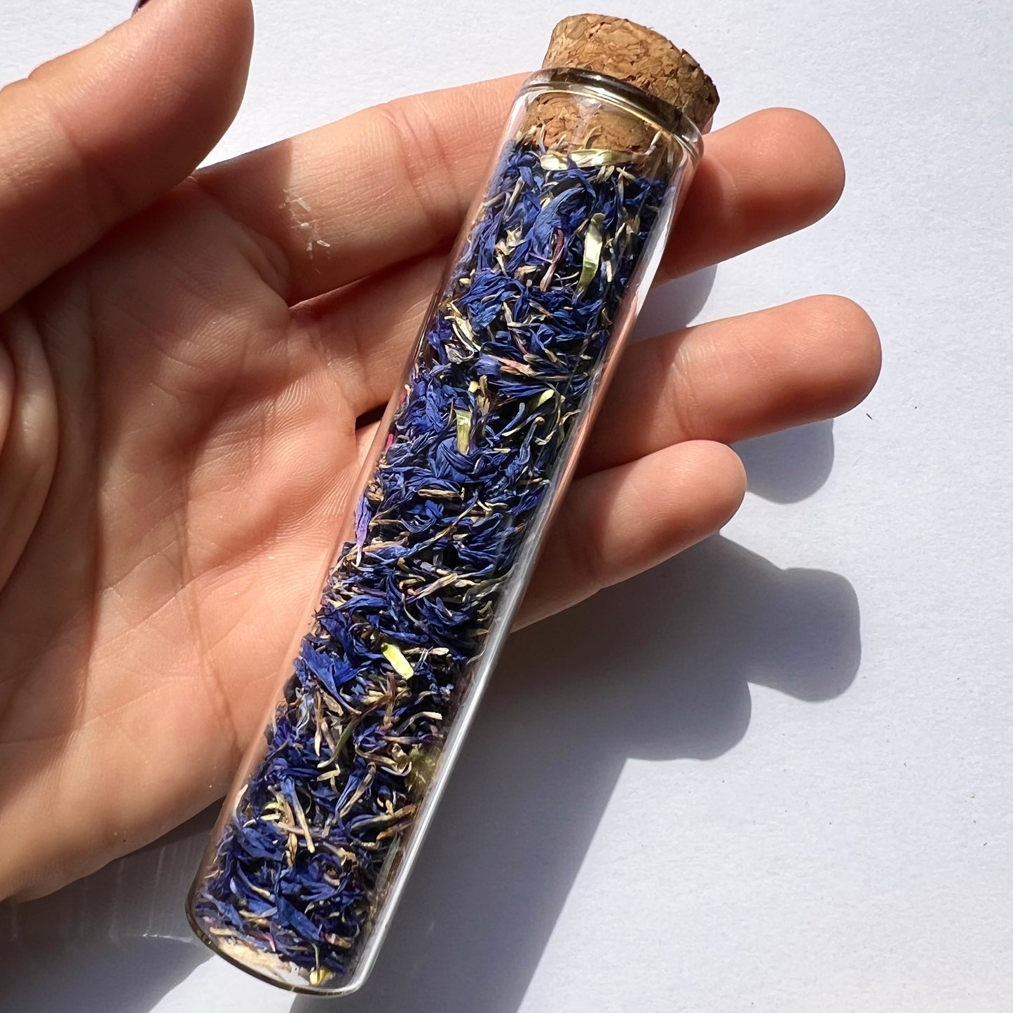 Tube de Bleuet Bleu / Herbal Witch Bottle