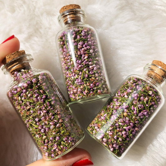 Fiole Bruyère / Herbal Witch Bottle