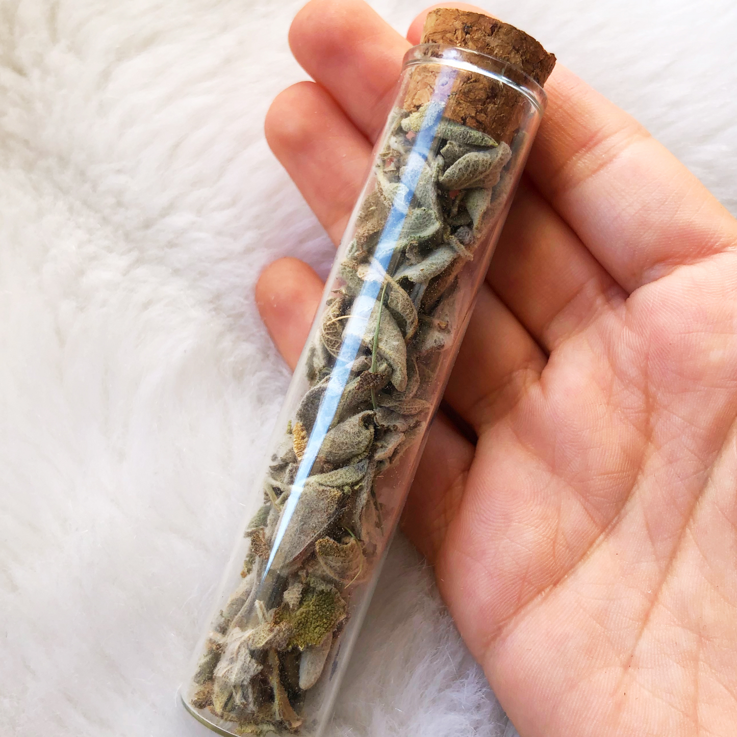 Tube de Sauge / Herbal Witch Bottle